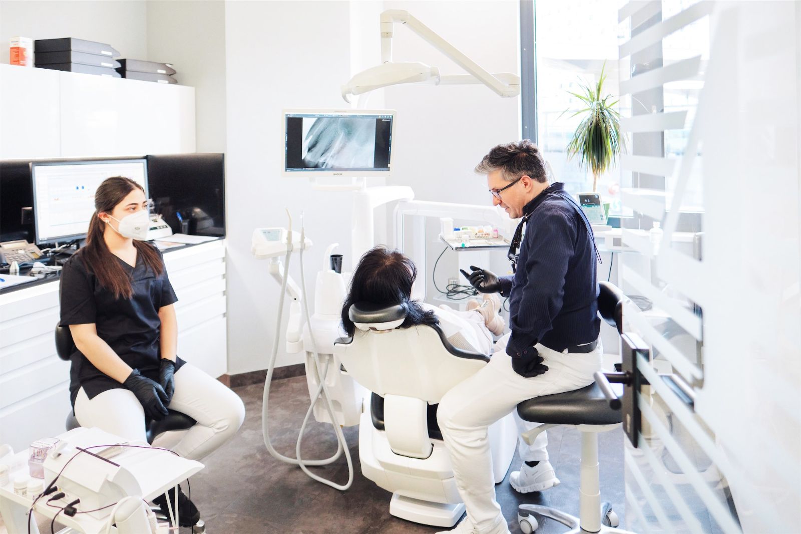 Notfallbehandlung einer Patientin